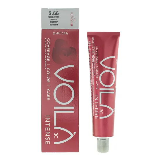 Intercosmo Red Voilà 3C Intense 5.66 Deep Hair Colour 60Ml - Image 5