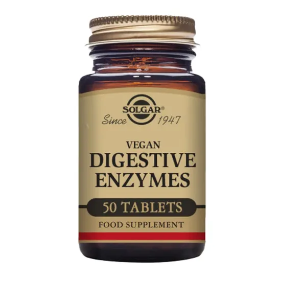 Solgar Vegan Digestive Enzymes 50 Tablets - Image 4
