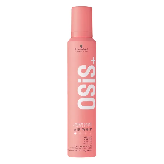 Schwarzkopf Osis Air Whip Flexible Light Hold Mousse With Heat Protection
