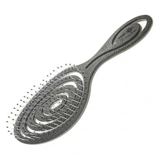Hair Tools Headjog No.8 Straw Brush Graphite