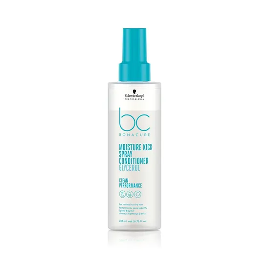 Schwarzkopf Unisex Clear Bc Clean Moisture Kick Spray Conditioner 200Ml In - Image 2