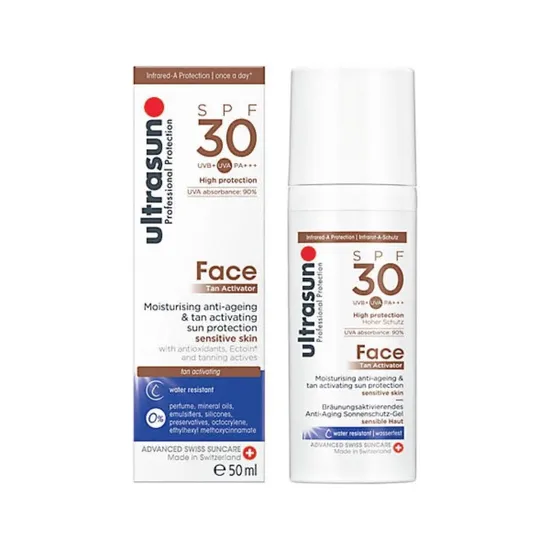 Ultrasun Tan Activator For Face SPF 30