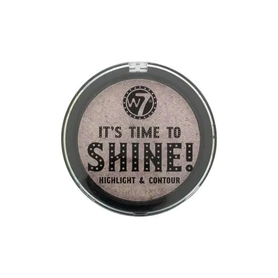 W7 Face Shimmer It's Time To Shine! Highlight & Contour Powder - Image 4