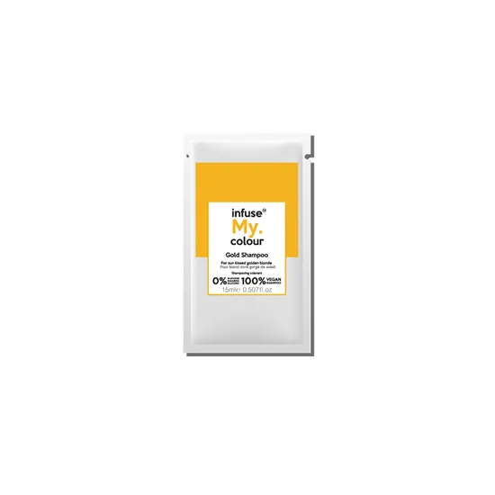 Infuse My Colour Sachet Gold Shampoo