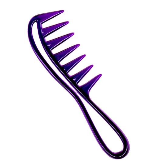Hair Tools Purple Clio Detangling Comb