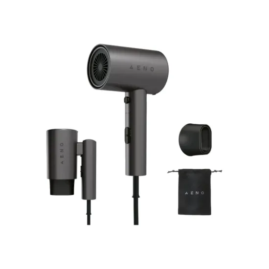 B&Q -  Hd2 Grey Foldable Ionic Travel Hair Dryer - Image 4