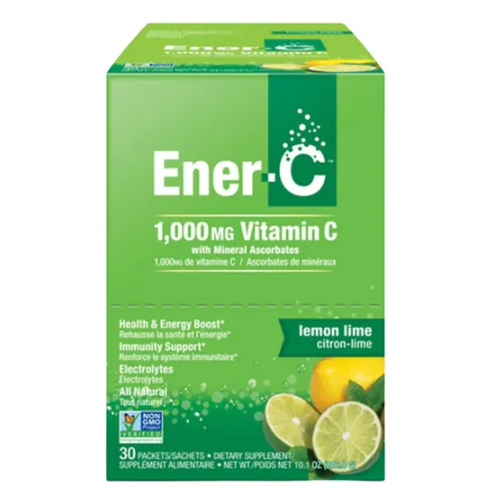 Ener-Life Ener-C Multivitamin Drink + Vitamin C Lemon Lime