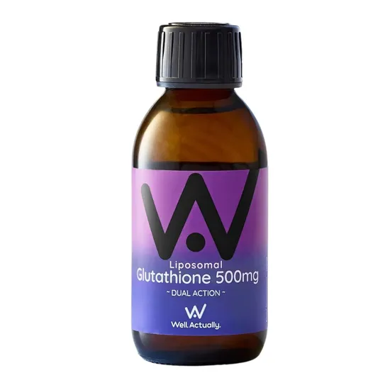 Well.actually. Well. Actually. Liposomal Glutathione 500Mg Blueberry Flavour 150Ml Lloyds Pharmacy - Image 5