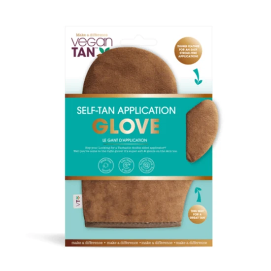 VeganTan Self Tan Tanning Mitt Double Sided Washable Reusable Glove - Image 2