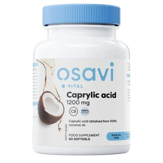 Osavi Caprylic Acid 1200mg Softgels
