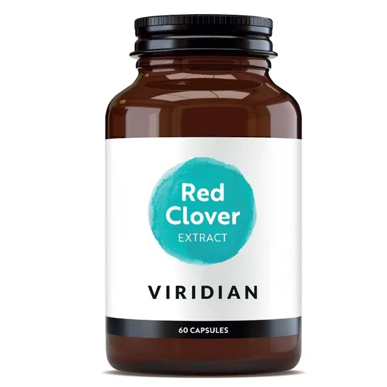 Viridian Red Clover Extract 60 vegan Capsules for Menopause Support - Image 2