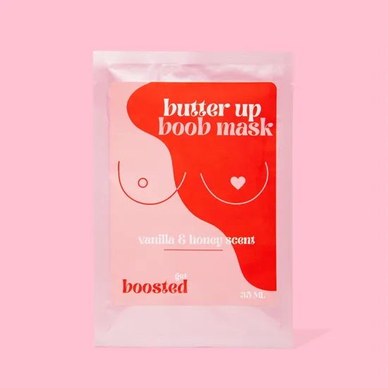 Boosted Tape Boob Sheet Mask