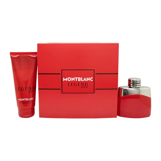 Montblanc Legend Red Gift Set 50ml Eau De Parfum + 100ml Shower Gel