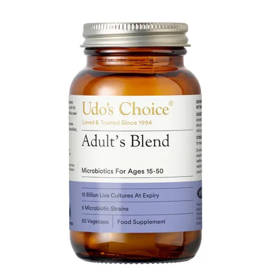 Udos Choice Adult's Blend Microbiotics - 60 Vegecaps - Image 3