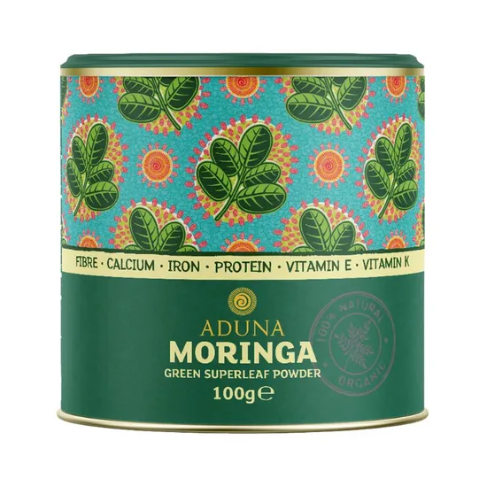 Aduna Superfoods Moringa Superleaf Powder 100g - Image 6