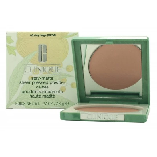 Clinique Stay-Matte Sheer Pressed Powder