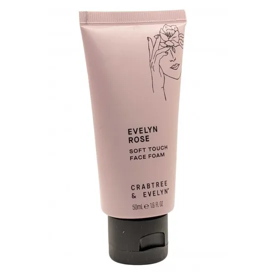 Crabtree & Evelyn Evelyn Rose Soft Touch Face Foam Cleanser