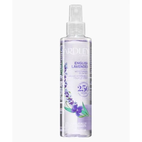 Yardley Lavender English Moisturising 200Ml Body Mist For Her - Image 7