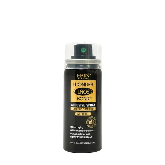Ebin New York Wonder Lace Bond Adhesive Spray Extreme Firm Hold
