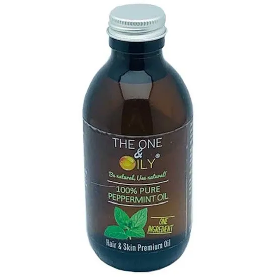 Haz The One & Oily 100 Percent Pure Peppermint Oil