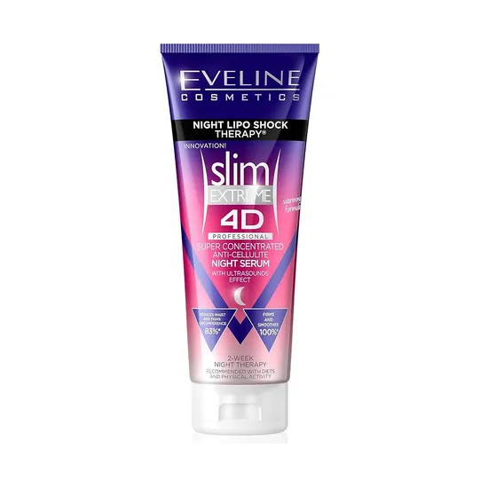 Eveline Cosmetics Slim Extreme 4D Profesional Night Serum - 250 ml - Image 4