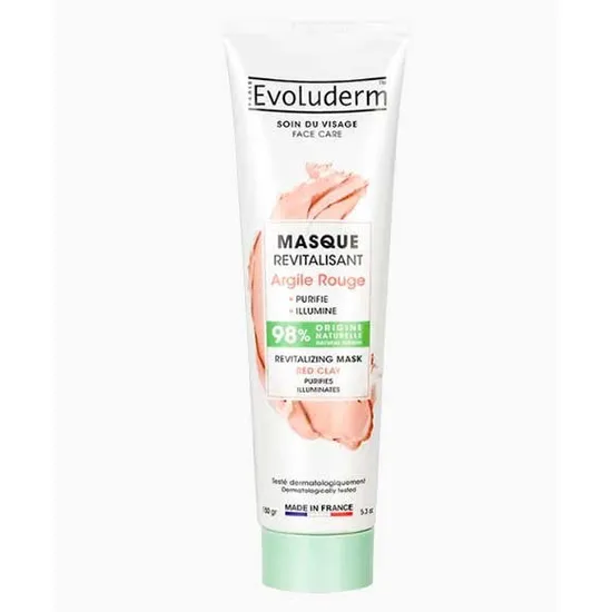 Evoluderm Revitalising Mask With Red Clay