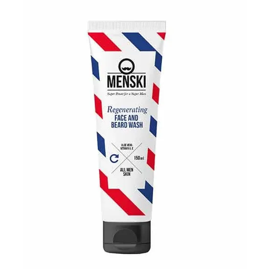Menski Regenerating Face & Beard Wash