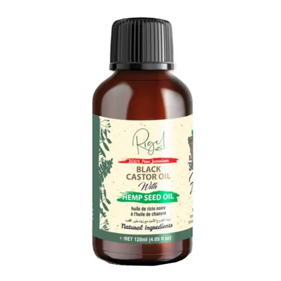 Rigel Pure Jamaican Black Castor Oil With Hemp Seed Oil