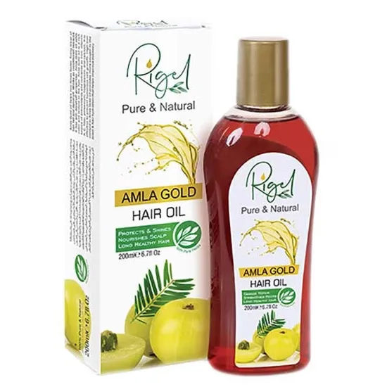 Rigel Pure & Natural Amla Gold Hair Oil
