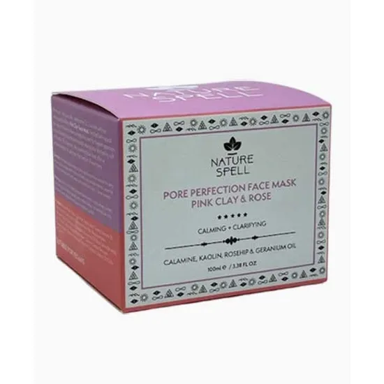 Nature Spell Pink Clay & Rose Pore Perfection Face Mask