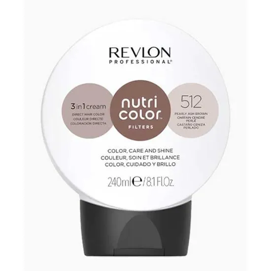 Revlon Nutri Colour 3 In 1 Cream 512 Pearly Ash Brown 240Ml