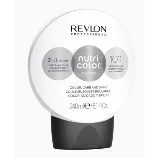 Revlon Nutri Colour 3 In 1 Cream 1011 Intense Silver 240Ml
