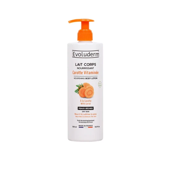 Evoluderm Nourishing Body Lotion With Carrot