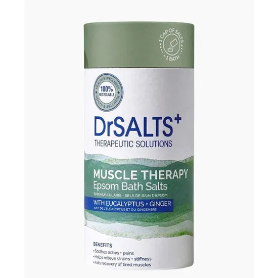 Dr. Salts+ Muscle Therapy Epsom Bath Salts 750 G