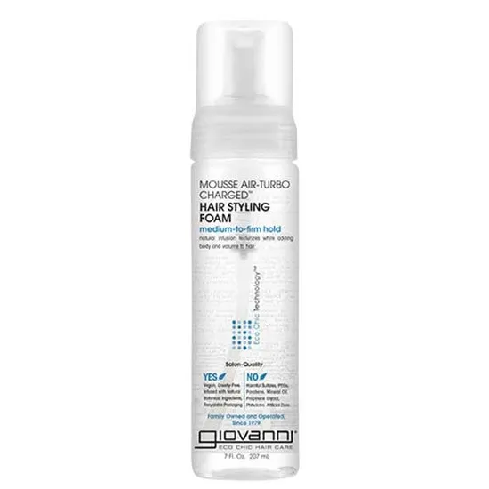 Giovanni Mousse Air-Turbo Charged Hair Styling Foam