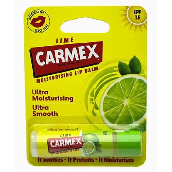 Carmex Moisturising Lip Balm Stick Lime Twist