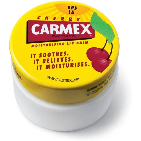 Carmex Moisturising Lip Balm Pot Cherry