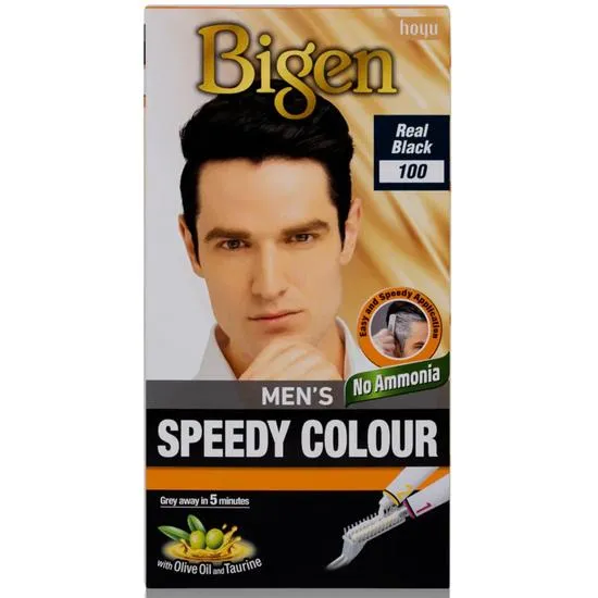 Bigen Mens Speedy Hair Colour Easy & Smooth Application