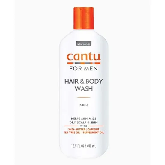 Cantu Men 2 In 1 Hair & Body Wash