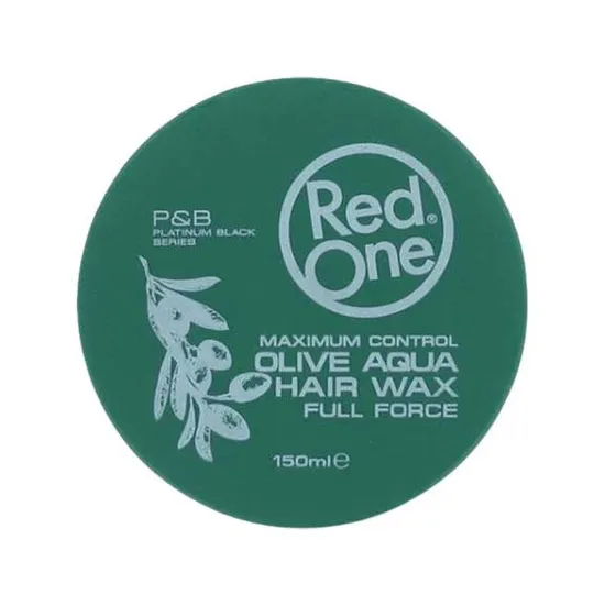 Red One Maximum Control Olive Aqua Hair Wax Full Force