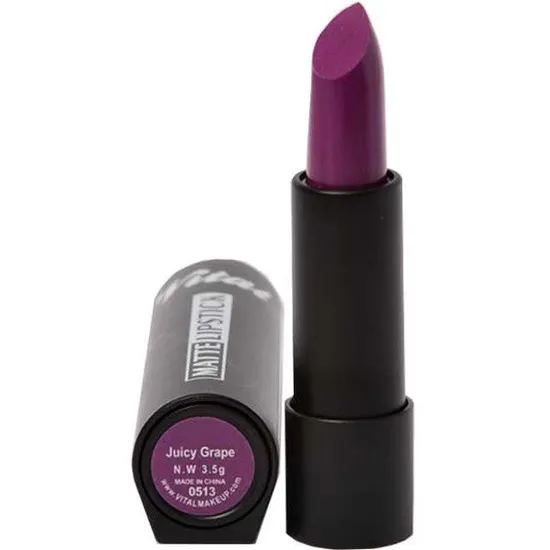 Vital Makeup Matte Lipstick Juicy Grape