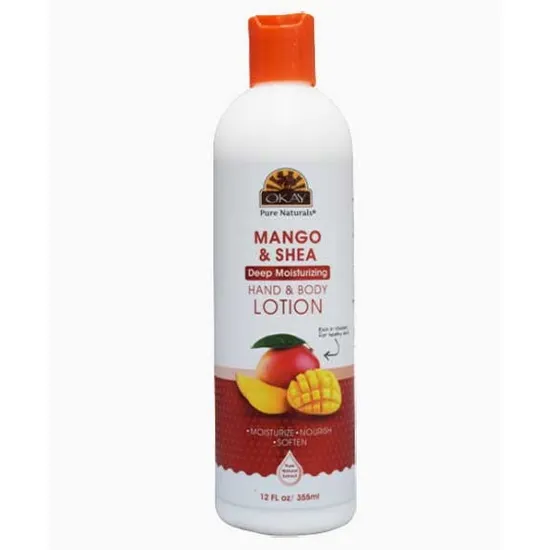 Okay Mango Shea Deep Moisturising Hand & Body Lotion