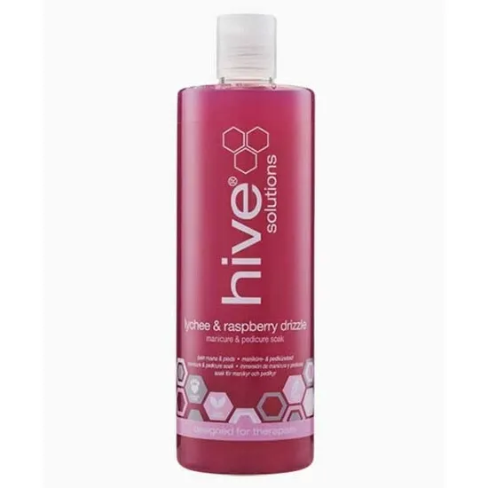 Hive Lychee Raspberry Drizzle Manicure & Pedicure Soak