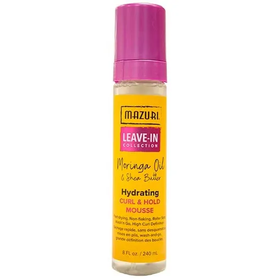 Mazuri Leave-In Collection Hydrating Curl & Hold Mousse