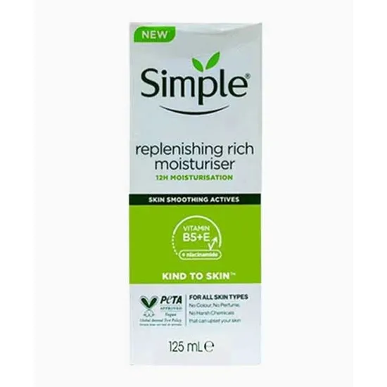 Hydrating Rich Facial Moisturiser with ProVitamin B5, E & Bisabolol, 125ml - Image 13