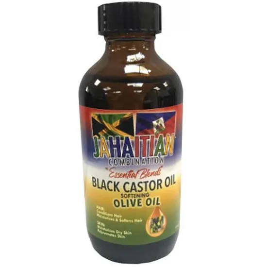 Mamado Jahaitian Combination Black Castor Oil With Olive Oil