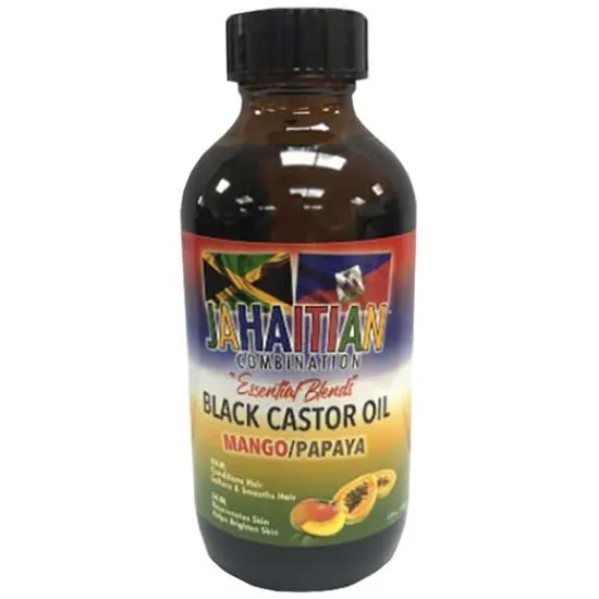 Mamado Jahaitian Combination Black Castor Oil With Mango Papaya