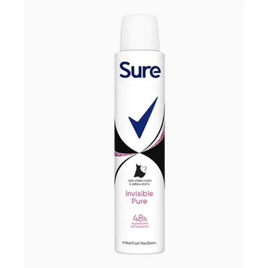 Sure Invisible Pure 48h Deodorant Spray