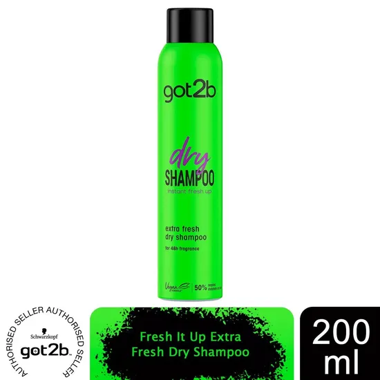 Schwarzkopf got2b Fresh It Up, No Rinse Spray to Refresh Hair in Between Washes, No White Residue, Dry Shampoo, Extra Fresh 200ml - Image 13