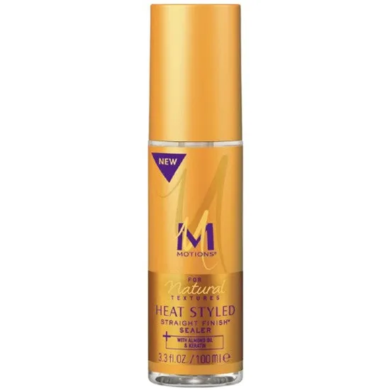 Motions For Natural Textures Heat Styled Straight Finish Sealer